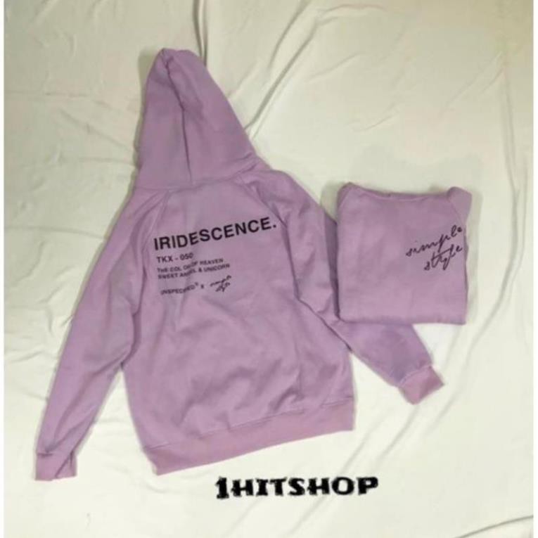 Áo Hoodie Simple Style Unisex Vải Mỏng ( Dây Trắng ) | BigBuy360 - bigbuy360.vn
