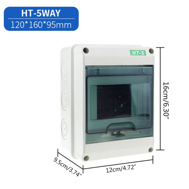 Hộp phân phối dây điện chống nước 5 / 8 / 12 / 15 / 18 / 24 cổng