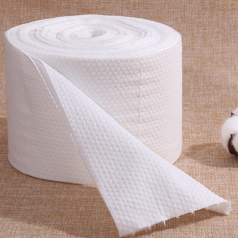 Khăn lau mặt, khăn giấy cotton dùng 1 lần lau khô, lau ướt