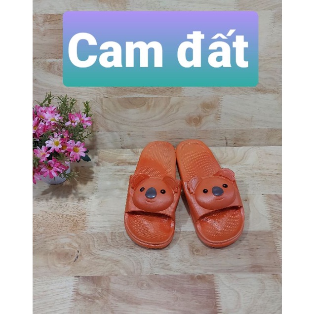 Dép nhựa nữ hình gấu  siêu dễ thương