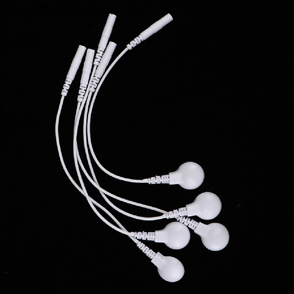 Set 5 Dây Cáp Điện Cực Ngắn Cổng 3.5mm Cho Máy Massage SBS