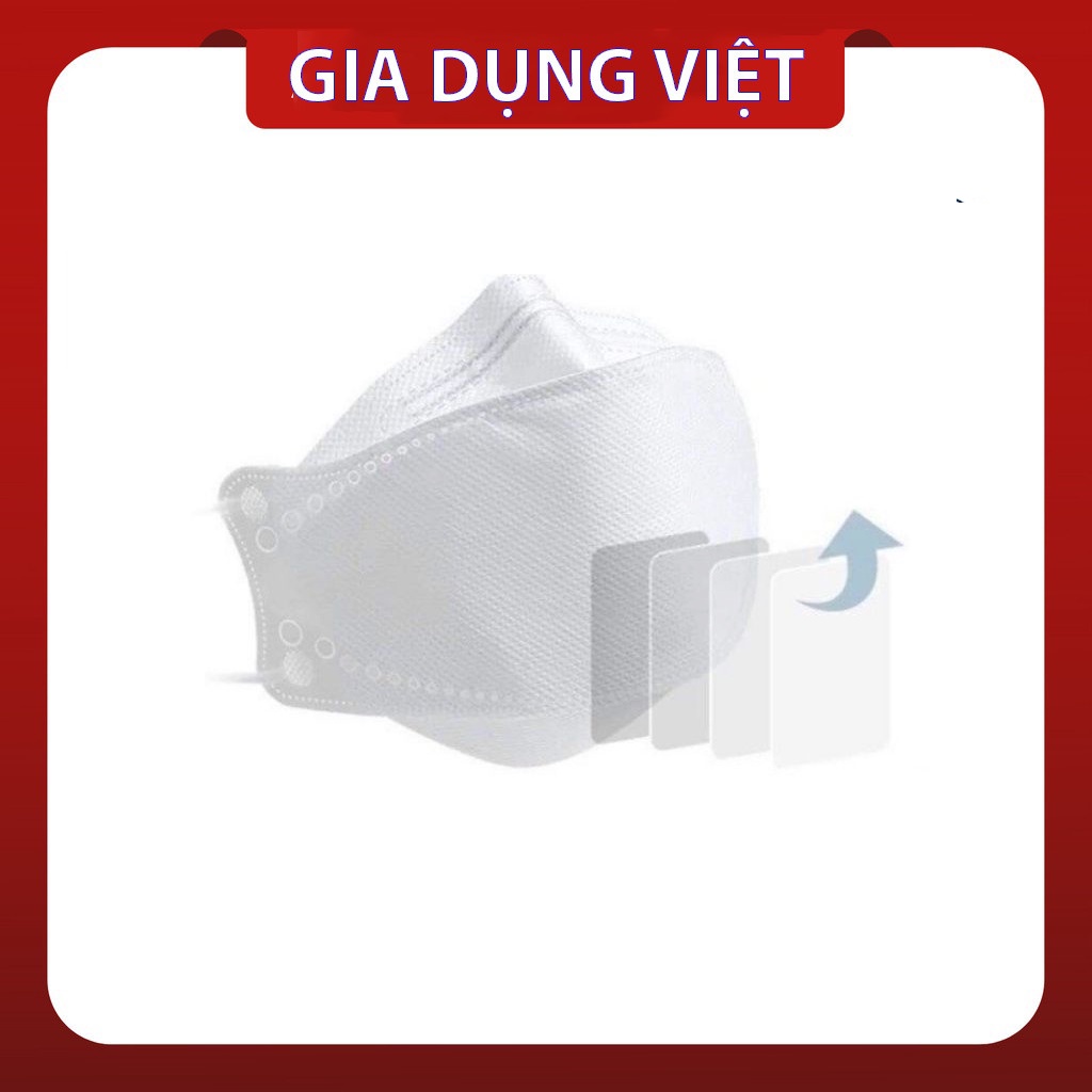 Khẩu trang kháng khuẩn KF94 Hàn Quốc chống bụi mịn,ngăn chặn tia cực tím