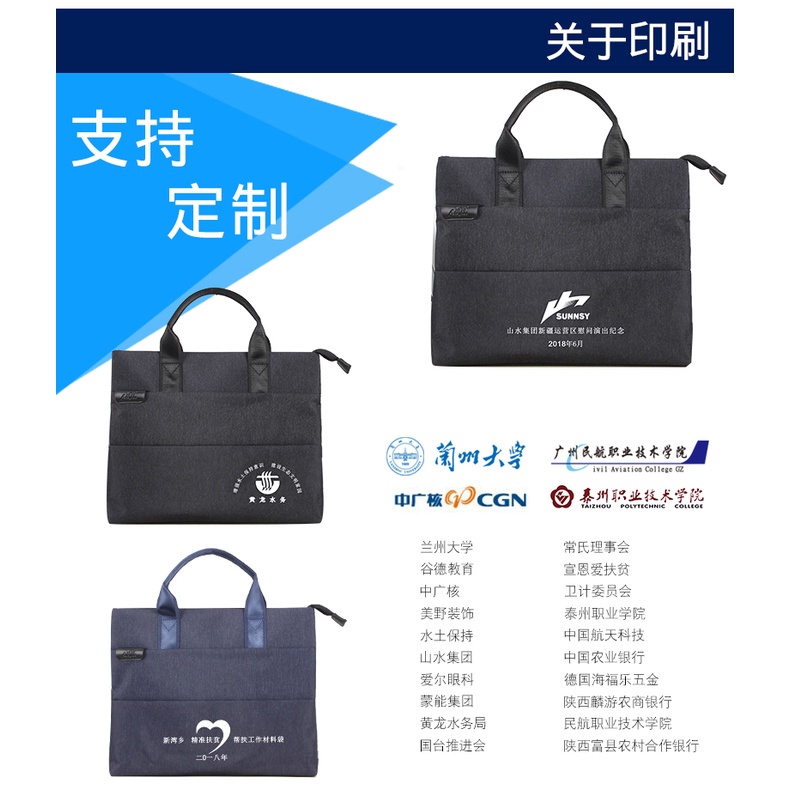 Túi Vải Canvas Đựng Tài Liệu / Máy Tính 4 Ngăn Thiết Kế Đơn Giản Tiện Dụng Cho Văn Phòng | BigBuy360 - bigbuy360.vn