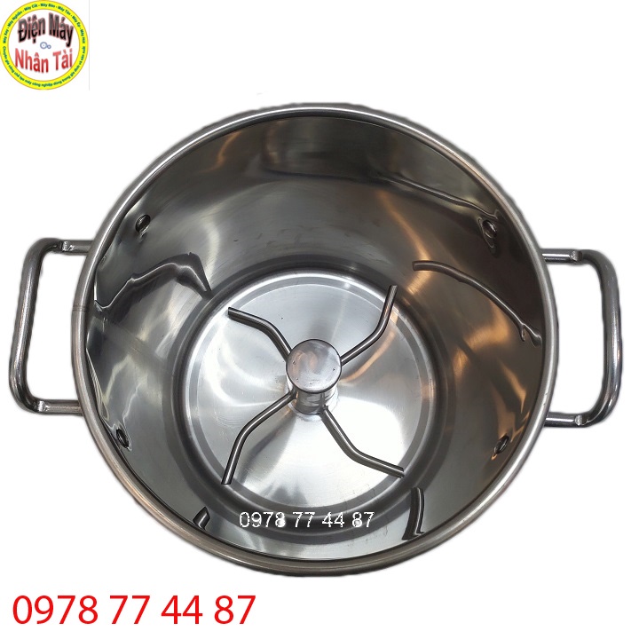 Máy đánh tơi thịt làm chà bông  nồi 25cm tháo rời dễ dàng