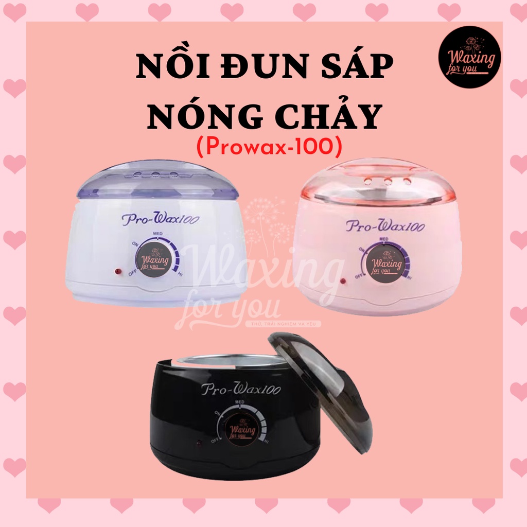 NÔI ĐUN SÁP WAX LÔNG [HÀNG LOẠI 1] - NỒI NẤU HẠT SÁP ❤ Freeship ❤ Tặng que gỗ (WAXINGFORU)