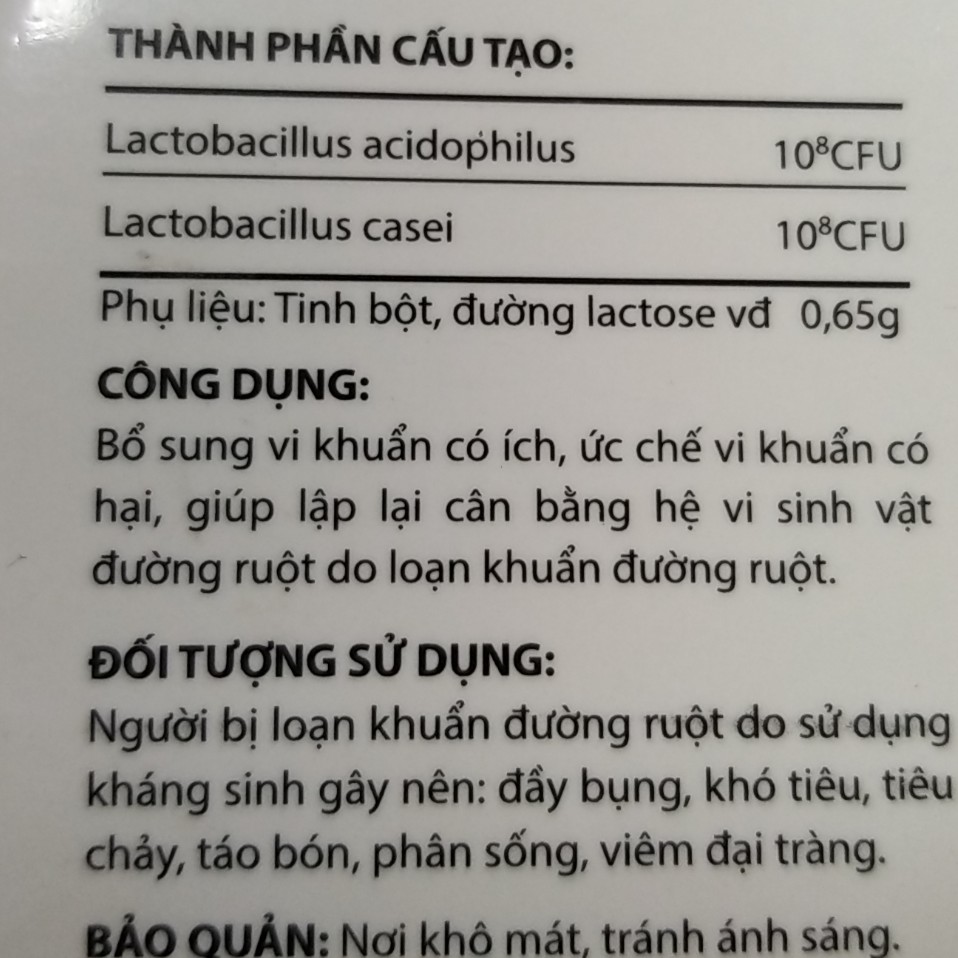 Men Tiêu Hóa Biolactomen Plus(Đạt tiêu chuẩn GMP trong sản xuất dược) | BigBuy360 - bigbuy360.vn
