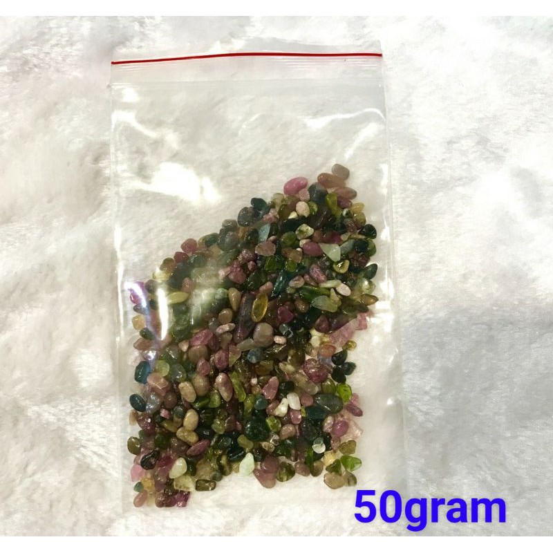 Đá vụn tourmaline ngũ sắc 50gram | BigBuy360 - bigbuy360.vn