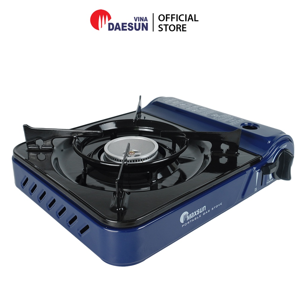 Bếp Ga Mini MS-3800 - Công Suất 2900W | Kiềng Bếp Phủ Sứ Cao Cấp | Bảo Hiểm Chống Nổ | Bảo Hành 1 Năm | Maxsun