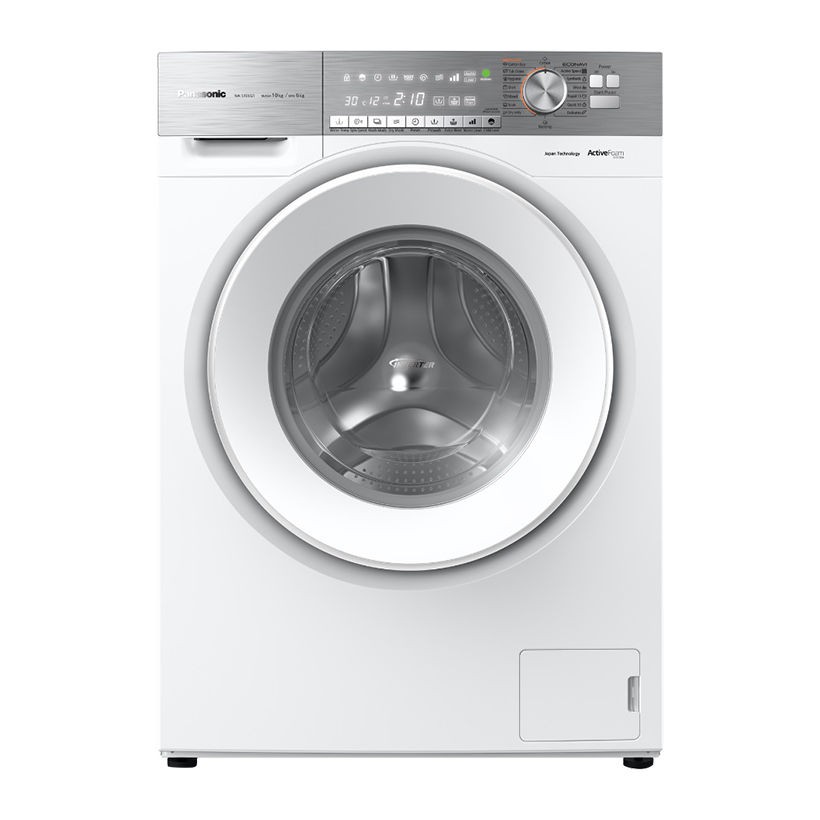 MIỄN PHÍ CÔNG LẮP ĐẶT - S106G1WV2 - Máy giặt lồng ngang Panasonic NA-S106G1WV2 10 KG