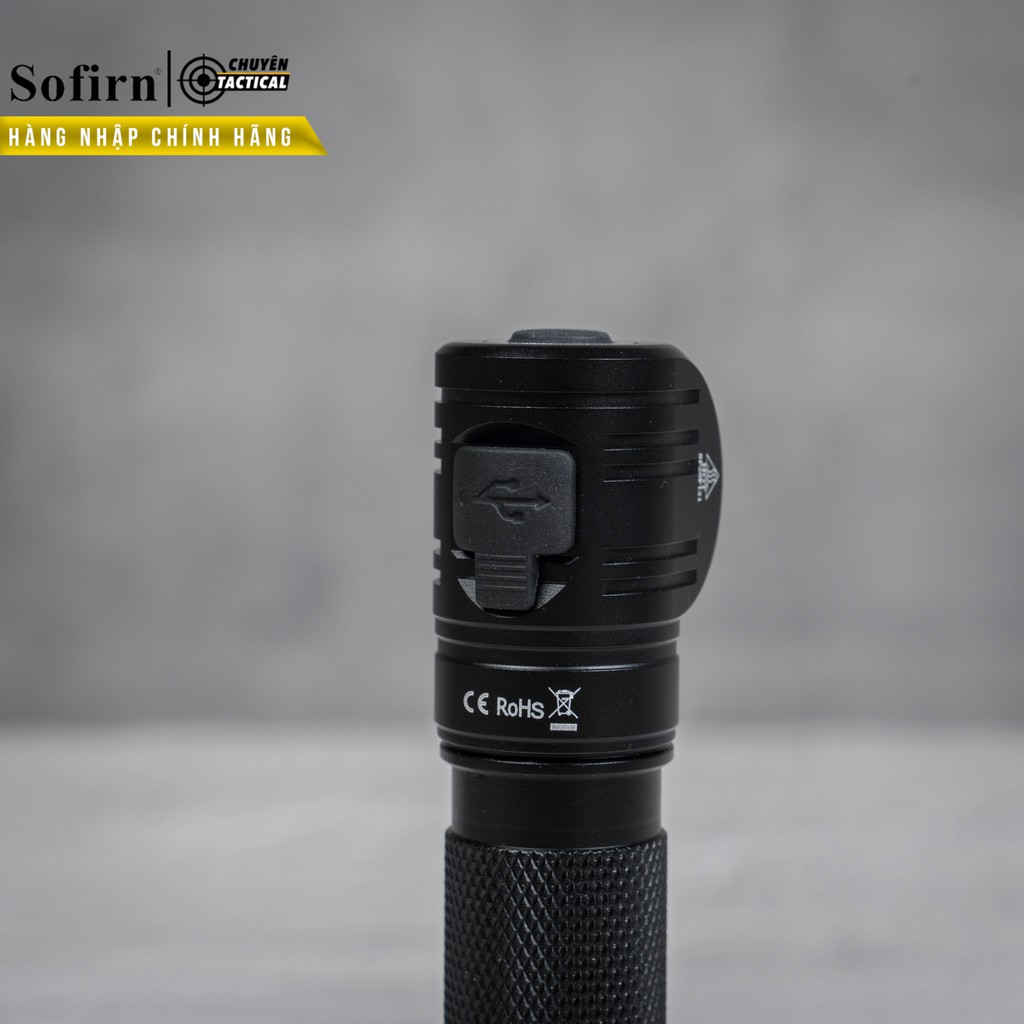 [SIÊU SÁNG]Đèn pin và đèn sạc đa năng đội đầu đeo đầu đèn gù SOFIRN SP40 sáng 1200lmxa 136mLED CREE XPL