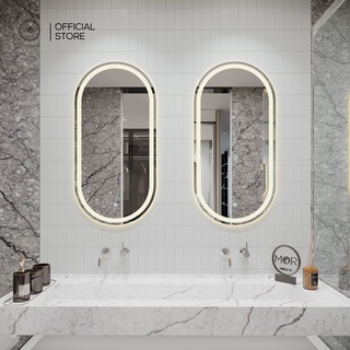  Gương Treo Tường  Decor Phòng Tắm Hình Oval  Cao Cấp MOR MIRROR Nhiều Kích Thước Đầy Đủ Phụ Kiện Treo Tường 