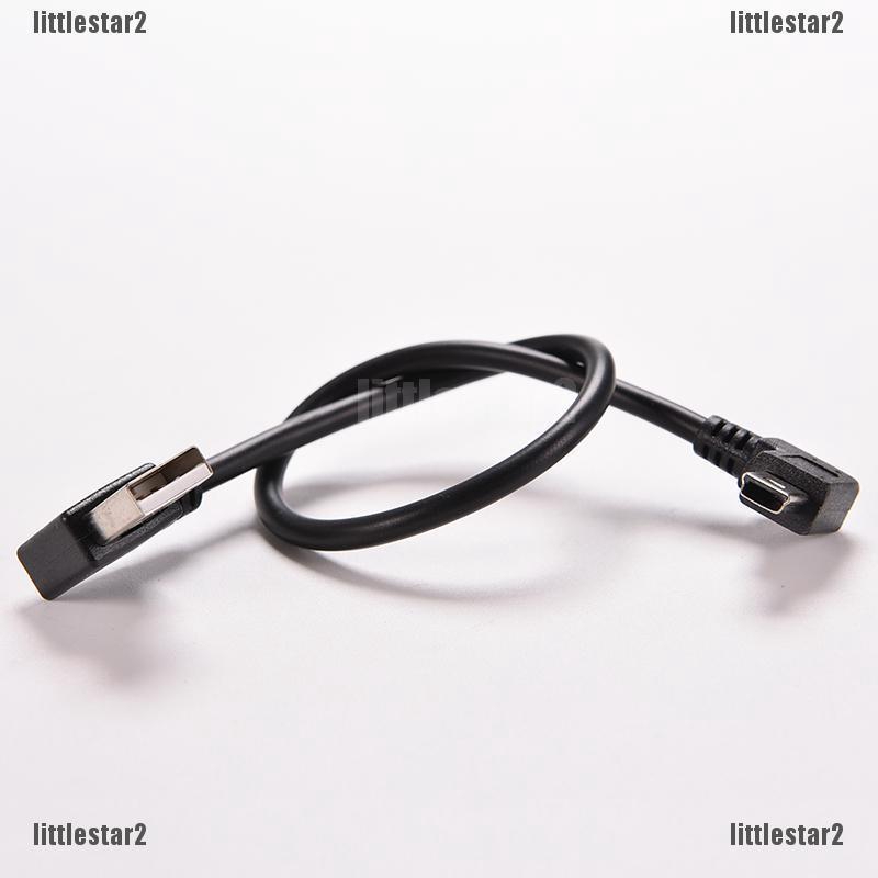 Dây cáp đầu cong 90 độ chuyển đổi USB thành Mini B 5P | BigBuy360 - bigbuy360.vn