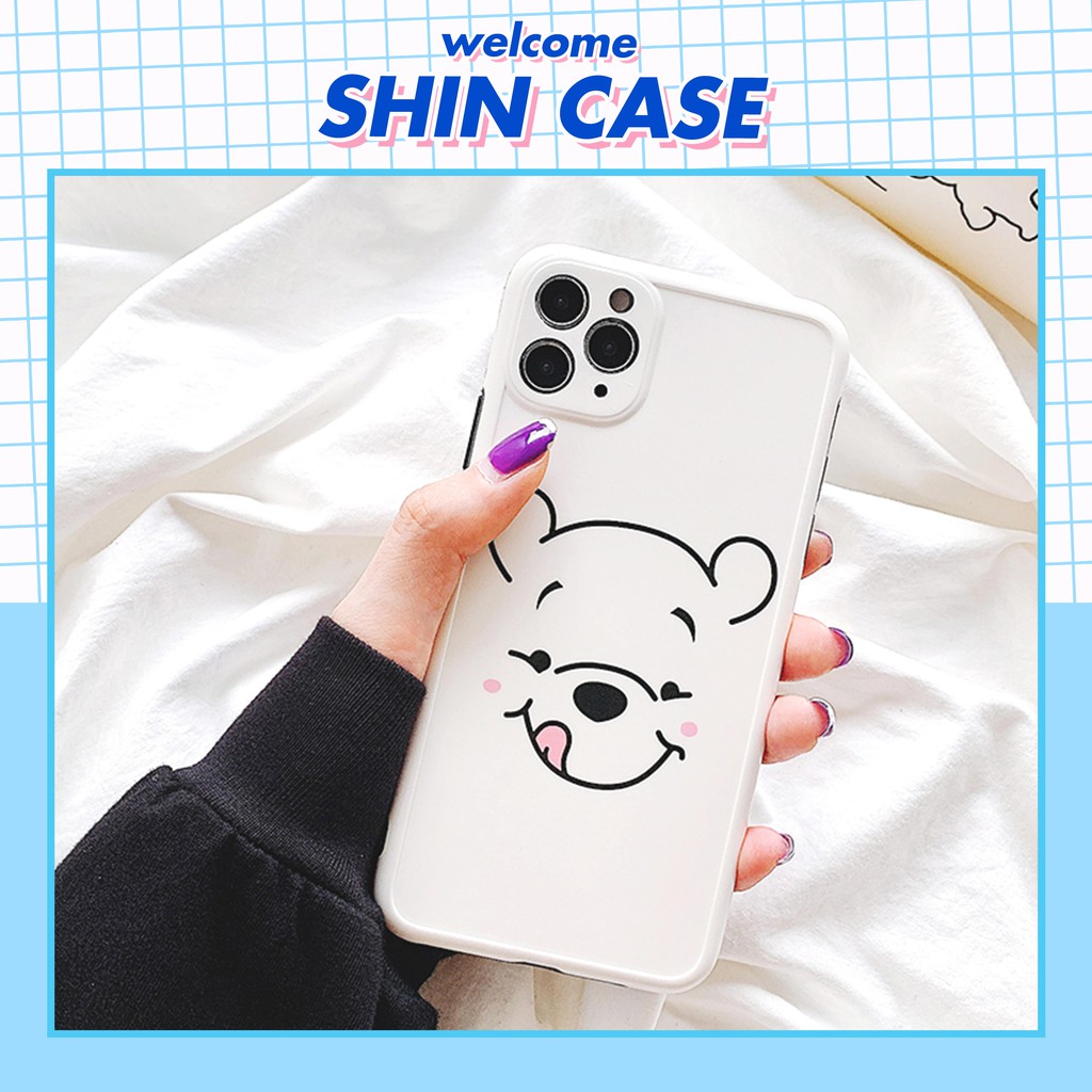 Ốp lưng iphone Peek a Pooh IMD dày dặn viền nổi 5/5s/6/6plus/6s/6splus/7/7plus/8/8plus/x/xr/xs/11/12/pro/max/plus/promax | BigBuy360 - bigbuy360.vn