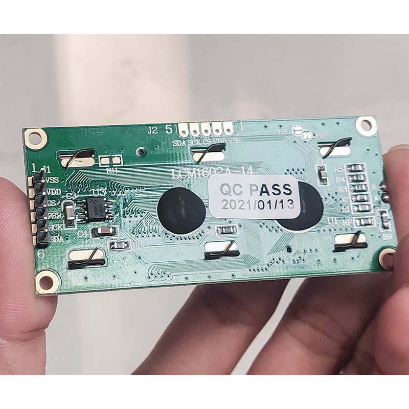 Màn hình LCD 162 logic 3.3V hỗ trợ i2c và spi cùng lúc 16x2 | BigBuy360 - bigbuy360.vn