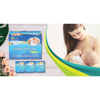 cốm lợi sữa Traly (hộp 30 gói)