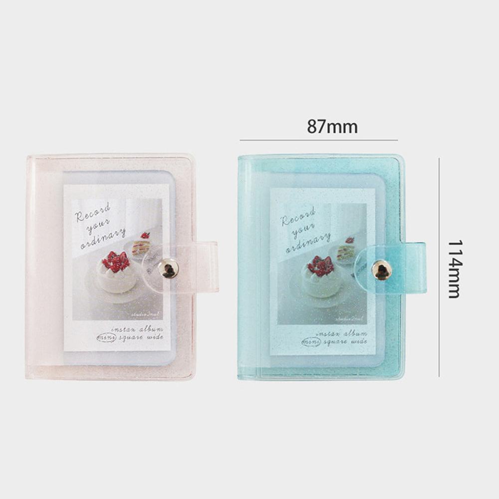 Album Ảnh 3 Inch Bìa Trong Suốt Lấp Lánh