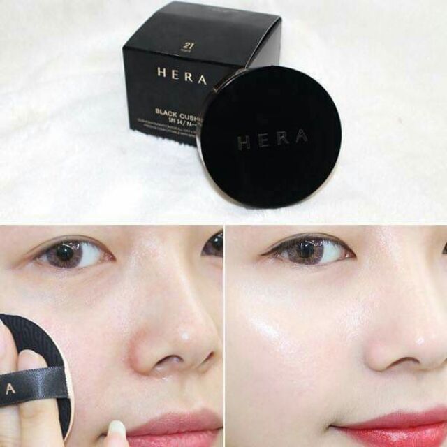 Phấn nước Hera Black Cushion Spf34/Pa++ kèm lõi | BigBuy360 - bigbuy360.vn