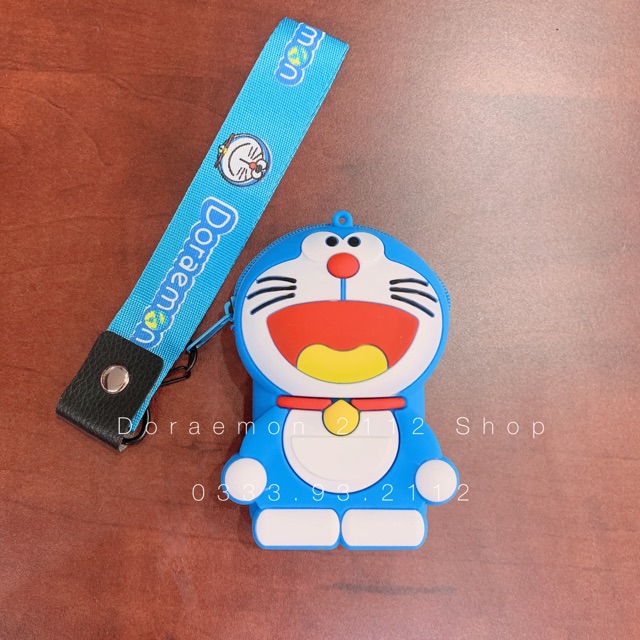 Túi dẻo mini Doraemon 10cmx6cm