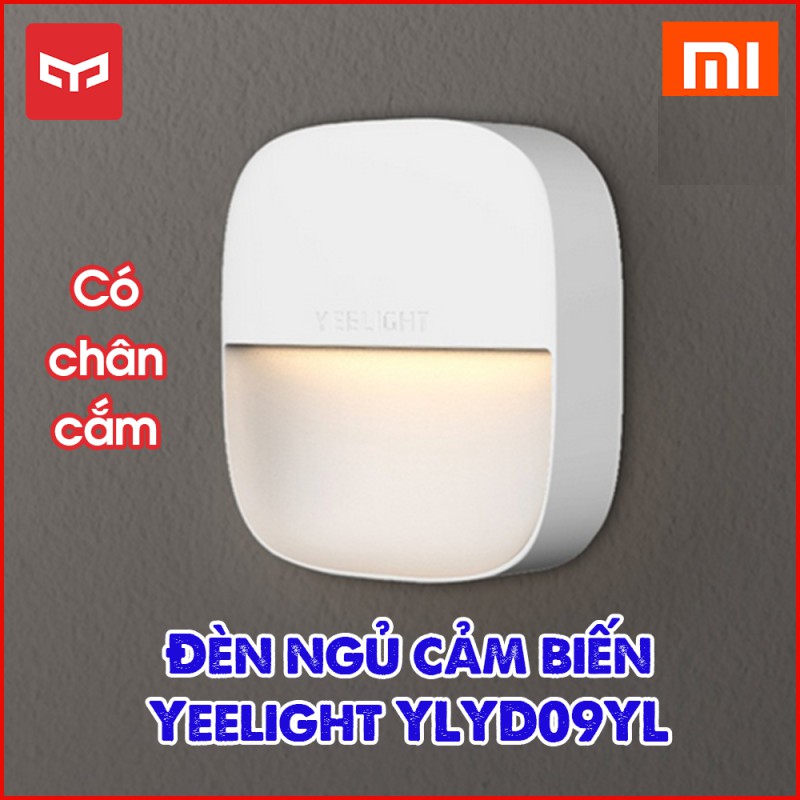 Đèn ngủ cảm ứng led đèn Xiaomi Yeelight YLYD09YL đèn ngủ cảm biến ánh sáng tự động bật tắt - Hàng Chính Hãng
