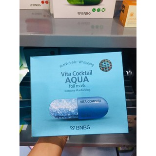 MẶT NẠ BANOBAGI VITA COCKTAIL #Aqua Hàn Quốc 30ml*10