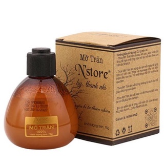 Mỡ trăn triệt lông nguyên chất N store by Thanh nhi 75g, triệt lông tay , chân, nách