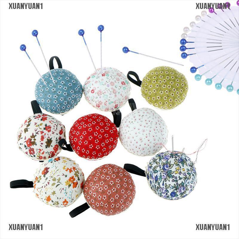 [XUANYUAN1] 40 Kim Ghim Đầu Ngọc Trai Thẳng Dùng Trong May Vá