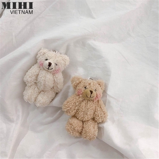 Móc khoá gấu bông treo cặp học sinh ngộ nghĩnh