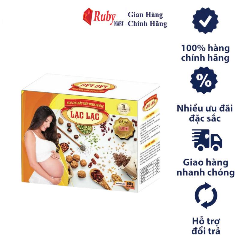 Ngũ cốc bầu lạc lạc siêu dinh dưỡng cho mẹ và bé (hộp 600g/30 gói)