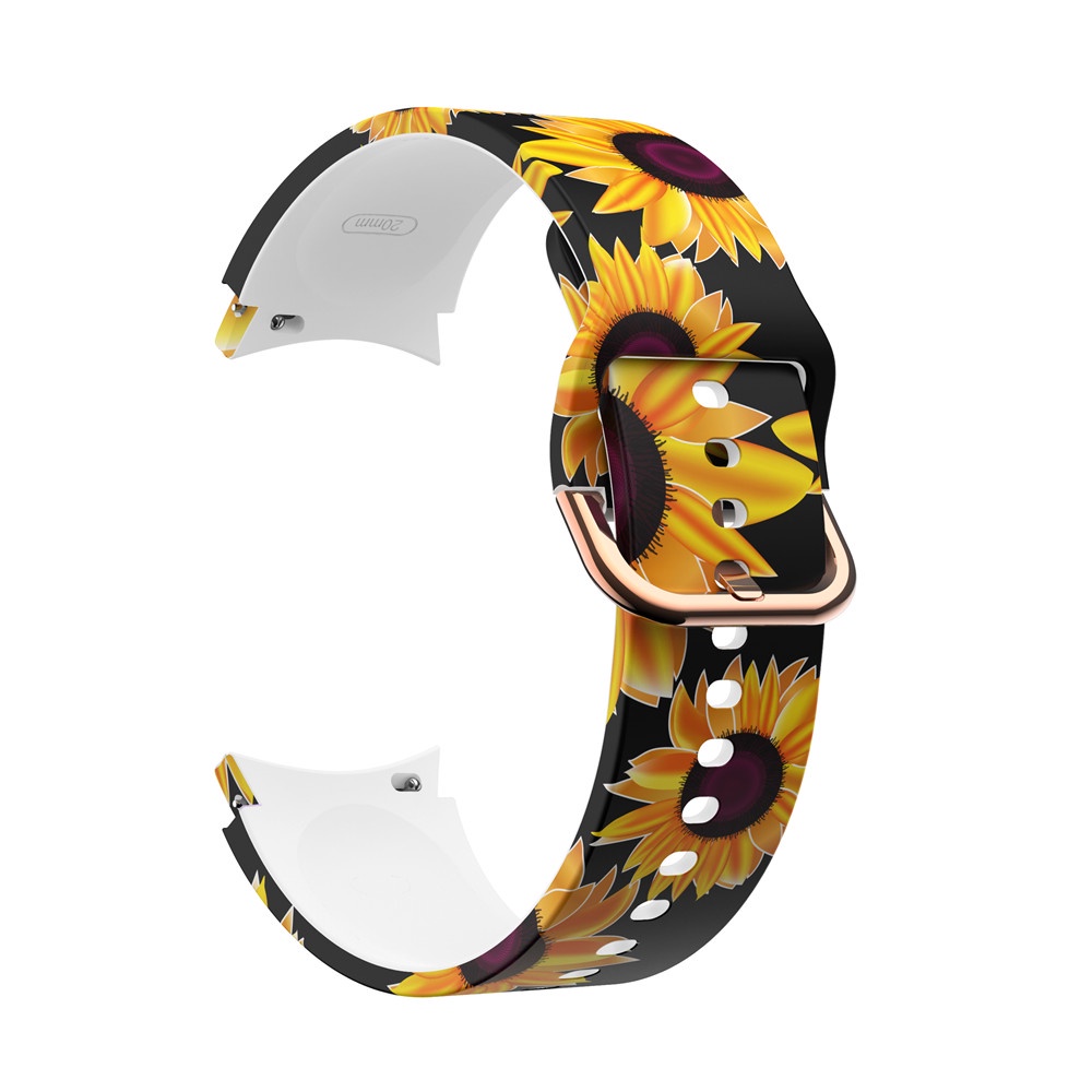 Dây Silicone Thay Thế Cho ĐồNg Hồ Samsung Galaxy Watch 4 5 Pro 40mm 44mm 45mm Classic 42mm 46mm