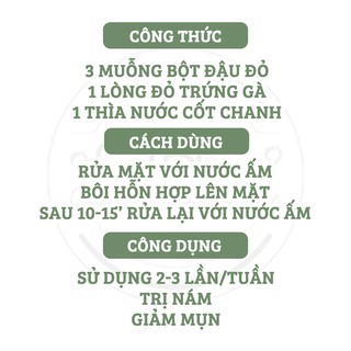 Bột đậu đỏ 100gr nguyên chất OBC