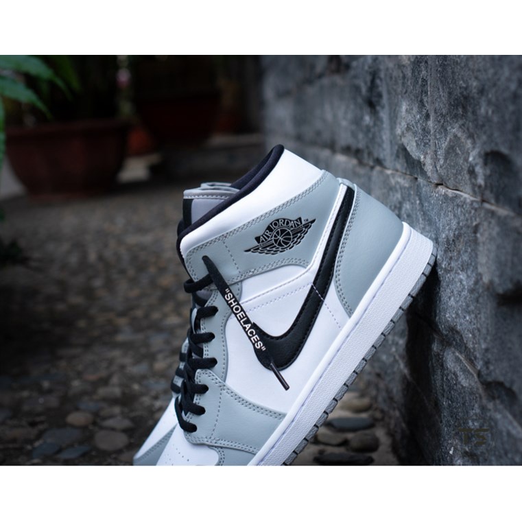 Dây Giày Thể Thao Sneaker Off White Đen Chính Hãng, Jordan