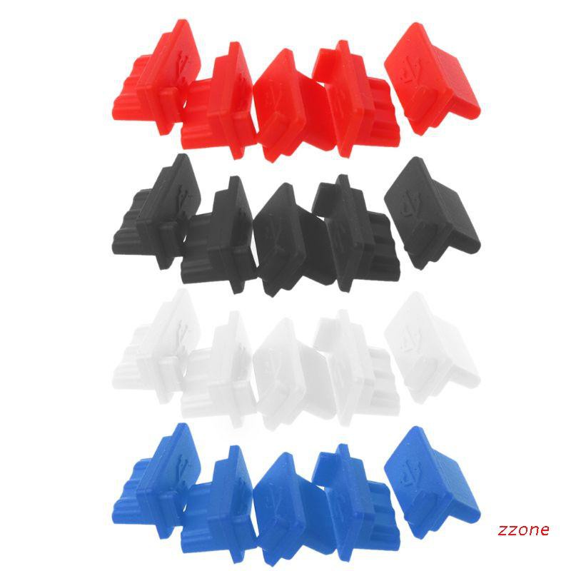 Bộ 5 nút bịt cổng USB chống bụi cho máy tính bảng tiện dụng