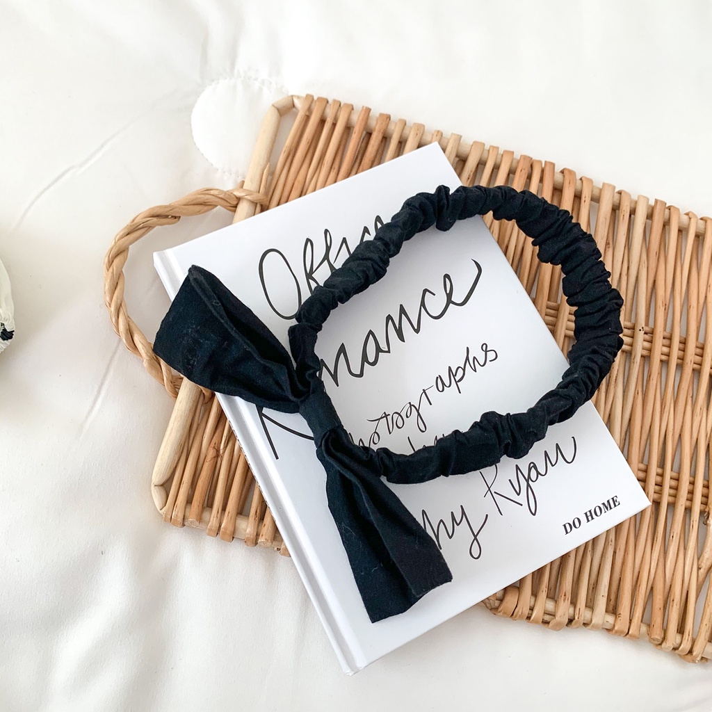 Bộ áo liền quần chấm bi + băng đô dành cho bé gái sơ sinh