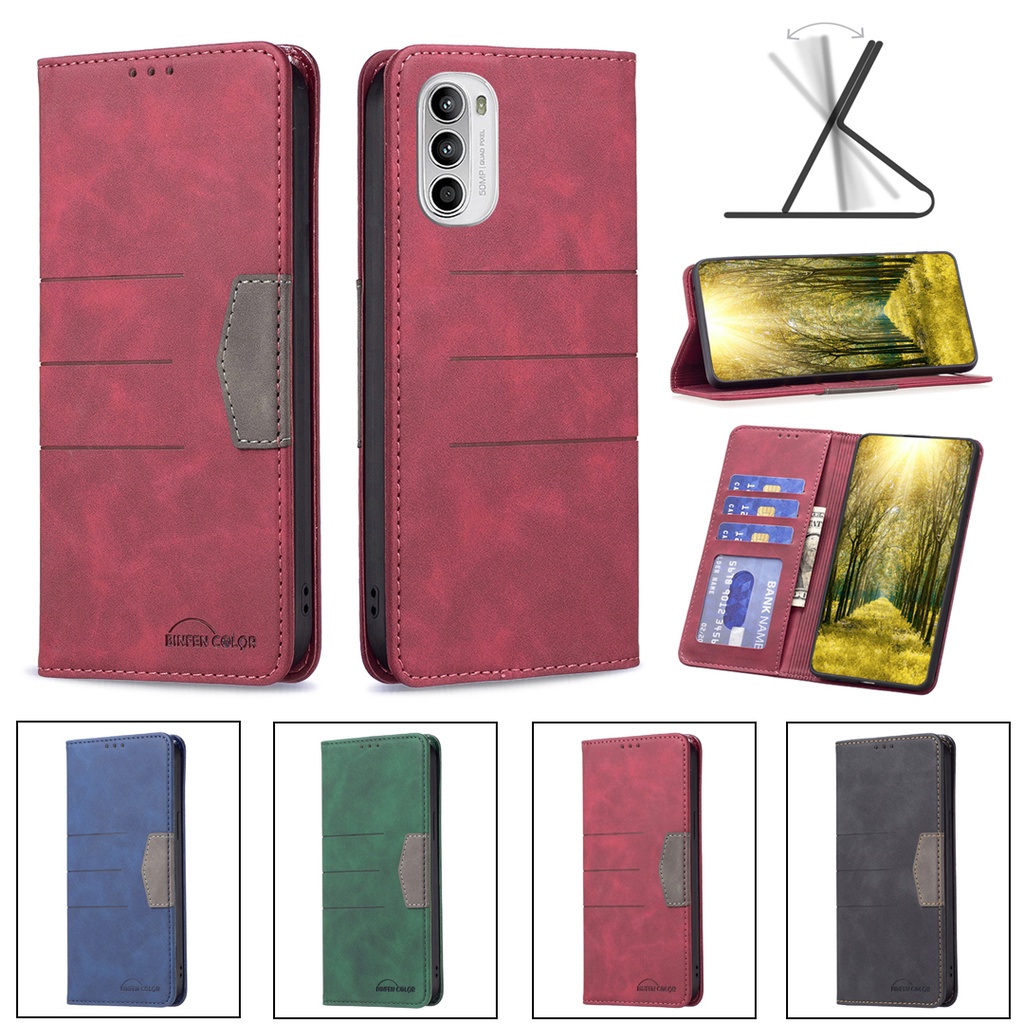 Bao Da Điện Thoại Cho Motorola MOTO G52 G62 G42 G22 G71 G31 G41 X30 G200 E40 E30 Edge S30 5G Edge 30