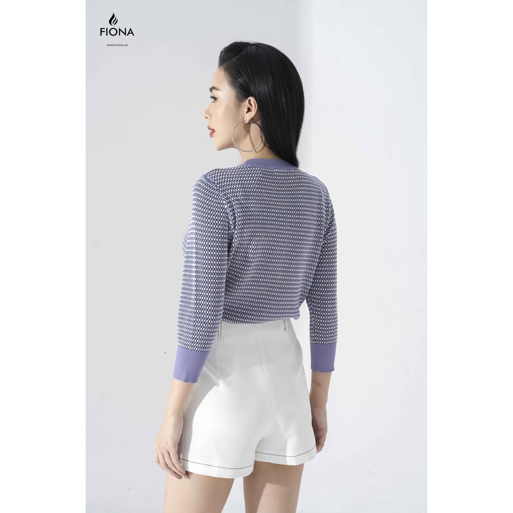 Áo Len Cổ Tròn FIONA, Áo Len Dài Tay Thời Trang Thu Đông Mã F850753 | BigBuy360 - bigbuy360.vn
