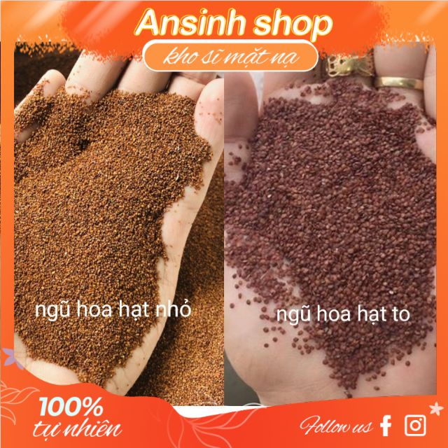Hạt to sạch đẹp 1kg ngũ hoa hạt  handmade giảm mụn làm trắng da