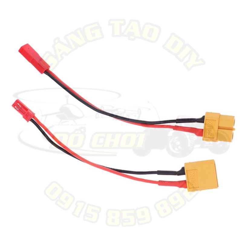 Jack chuyển T - JST , XT60 - JST độ dài 10cm