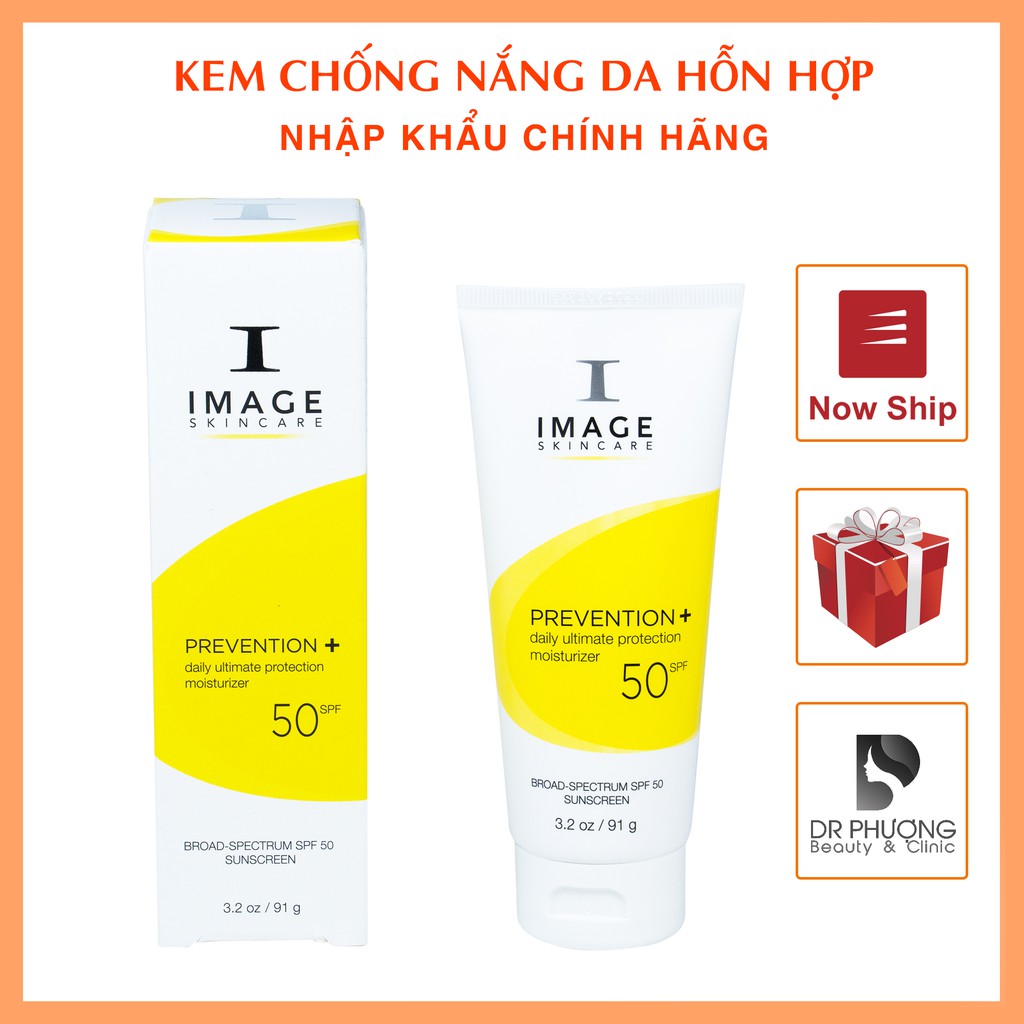 [CHÍNH HÃNG] Kem Chống Nắng dành cho da hỗn hợp Image Skincare SPF 50+ 91g