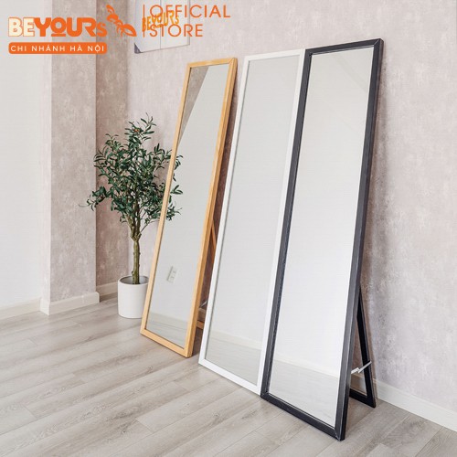 Gương Đứng Chữ A Soi Toàn Thân Viền Gỗ BEYOURs A Mirror Nội Thất Kiểu Hàn Lắp Ráp