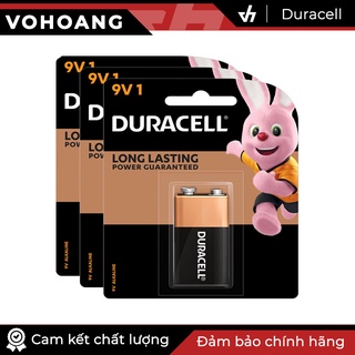 3 viên pin vuông 9V Alkaline Duracell chính hãng