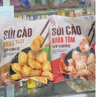 Sủi cảo hacao nhân tôm/nhân thịt túi 500g