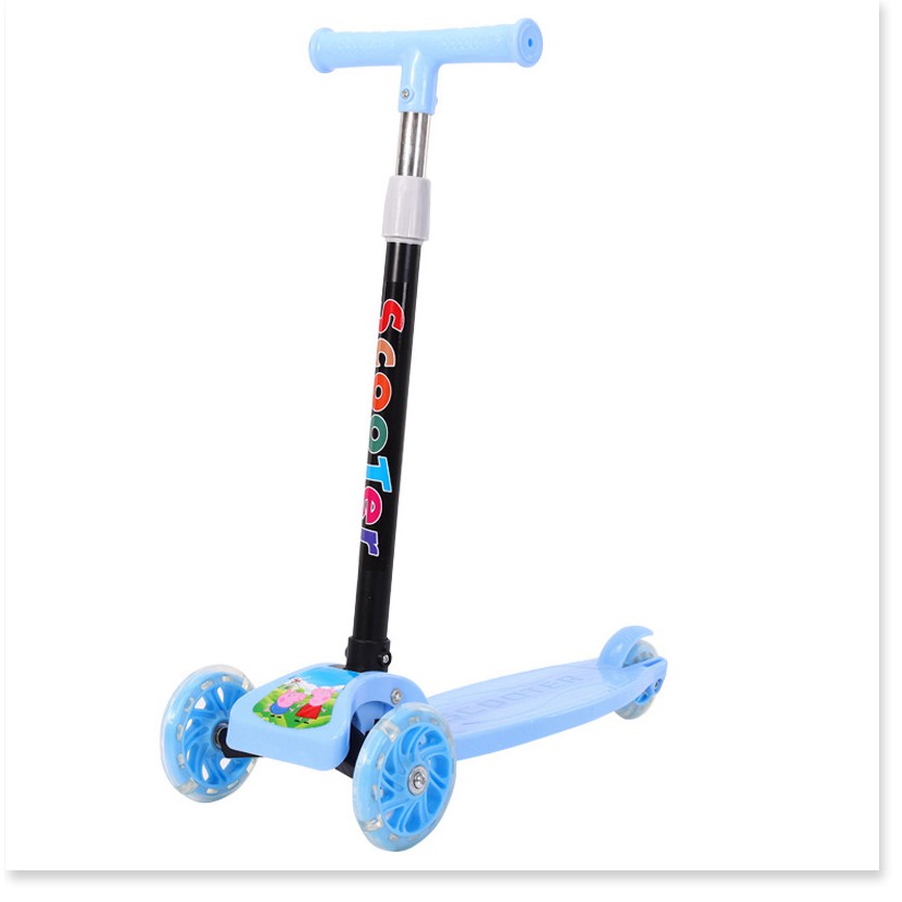 Xe đẩy trẻ em 2-8 tuổi ba bánh nhấp nháy