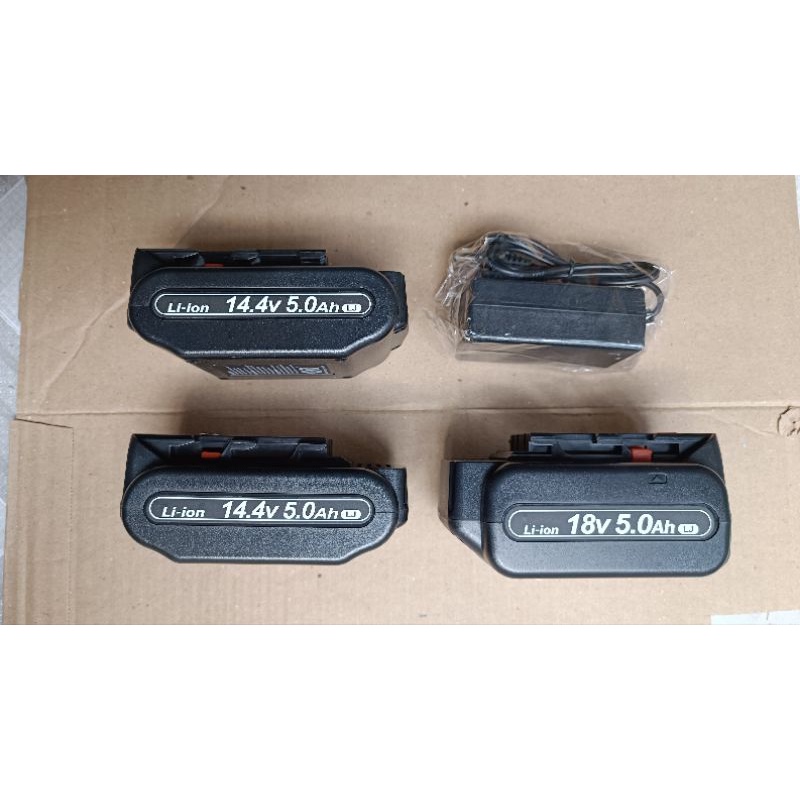 Pin Panasonic - National 14.4v , 18v đóng mới dùng sạc adapter 220v