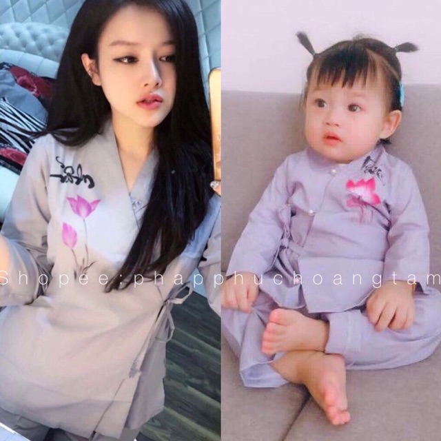 ĐỒ LAM ĐI CHÙA # Xéo nơ vẽ mẹ và bé