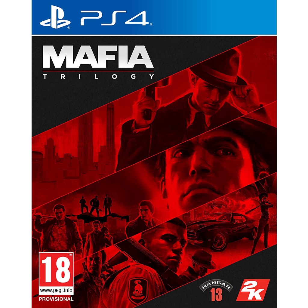 Đĩa Game PS4 - Mafia Trilogy