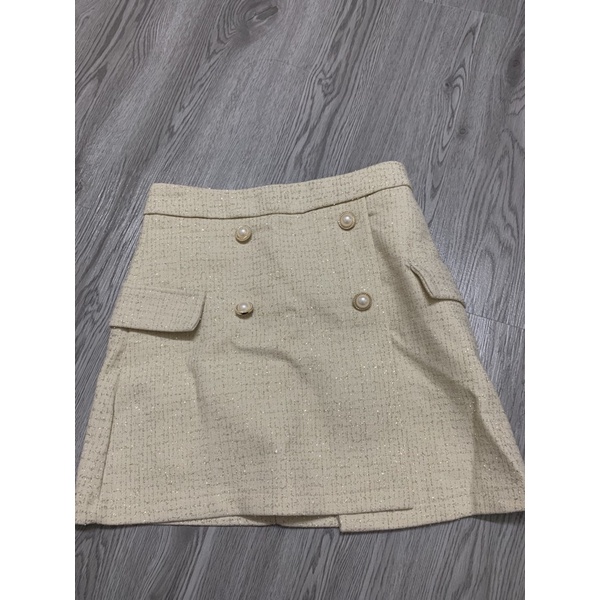 thanh lý váy dạ tweed
