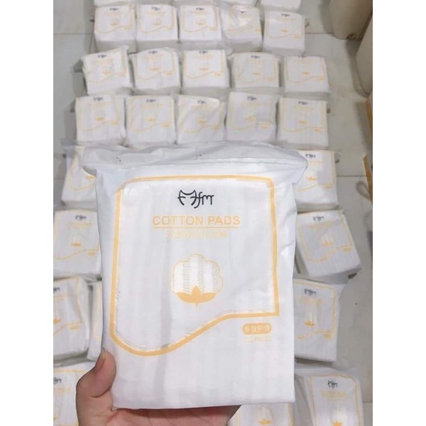 Bông tẩy trang 3 lớp Cotton Pads túi 222 miếng CPM1