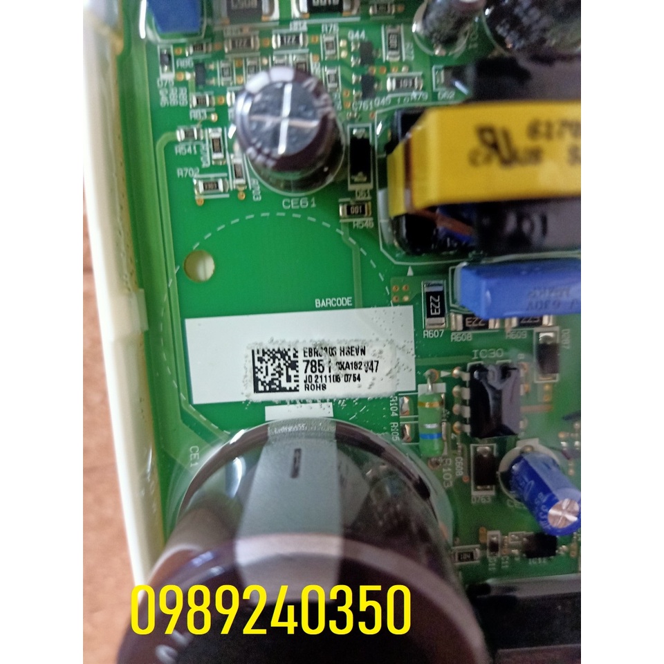 Bo mạch nguồn máy giặt LG cửa trên lồng đứng chính hãng