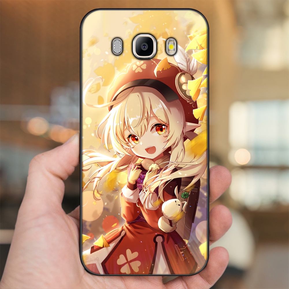 Ốp lưng Samsung J5 2016, J7 2016 viền đen in hình Klee Genshin Impact