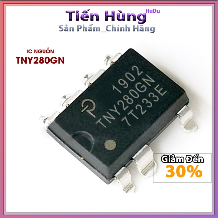 IC nguồn TNY280GN TNY280G SOP-7 36.5W 700V mới chính hãng linh kiện điện tử